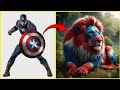 AVENGERS but LION VENGERS 🔥 All Characters (marvel & DC) 2024
