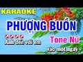 Phượng Buồn Tone Nữ - Karaoke Nhạc Sống Hoài Phong