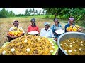 BIRYANI | MUTTON BIRYANI with Eggs | Traditional Biryani Recipe cooking in Village | Village Cooking