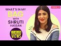 What's in my bag with Shruti Haasan | S02E08 | Fashion | Pinkvilla