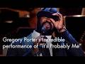 Gregory Porter performs It's Probably Me at the Polar Music Prize Ceremony 2017