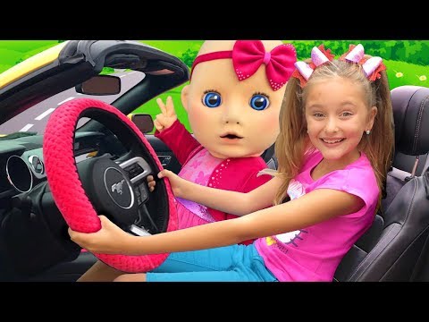 We are in The Car Song from Sasha and Baby Nursery Rhymes & Kids Song