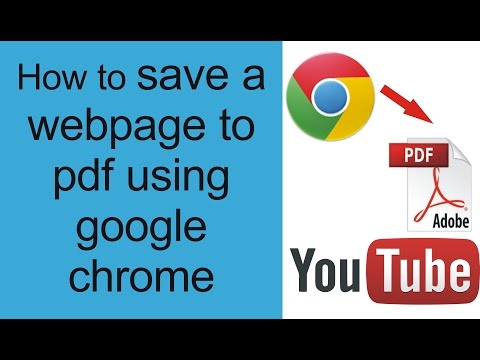 How To Convert Webpage To Pdf In Google Chrome