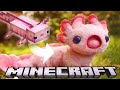 I Made A Minecraft Axolotl...But Furry l DIY Art Doll