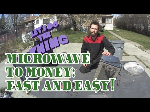 Scrapping a Microwave FAST and SAFE Make More Money In Less Time 