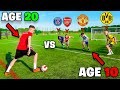 10 Year Old vs. 20 Year Old Footballer.. Who is better?