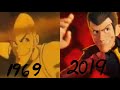 Lupin over his years(outdated)