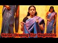 Saree Draping For Beginners | EASY HACKS | SD vlogs