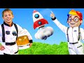 The Kids play astronauts on a rocket ship 🚀🧑‍🚀