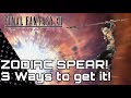 Final Fantasy XII Zodiac Age. Zodiac Spear & Addle Location Guide!