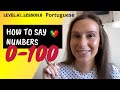 How to say numbers in European Portuguese 1-100