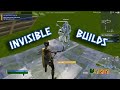 How to make builds invisible in Fortnite!
