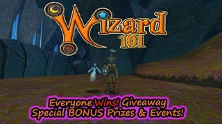 Wizard101 Everyone Wins Giveaway Fall 2017 Free Crowns Prizes!