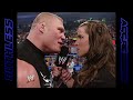 Stephanie McMahon suspends Brock Lesnar | SmackDown! (2002)