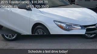 2015 Toyota Camry 4dr Sedan I4 Automatic SE for sale in Orla
