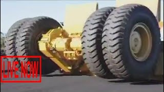 Amazing Dangerous Excavator Skills Driving Off Road, Most Giant Dump Truck Transport 2017 #SON