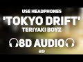 Teriyaki Boyz - Tokyo Drift (8D AUDIO) | Fast & Furious | Bass Boosted | 8D MUSIX