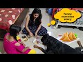 my pregnant wife and my dog loves samosas|funny dog videos.