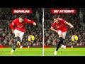 BEST GOALS IN FOOTBALL HISTORY RECREATED #1
