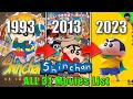 Shinchan All Movies Full List (1993 - 2023) || All 31 Released And Unreleased Movies List #shinchan