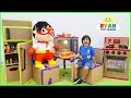 Download Ryan Pretend Play with Box Fort Kitchen Food Cooking!!! mp4 3gp mp3 videos - waplic