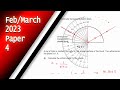 IGCSE Physics February March 2023 Paper 4