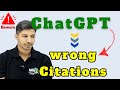 ChatGPT Provides Inaccurate Citations and References II ChatGPT in Research II My Research Support