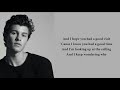 Shawn Mendes - Where Were You In The Morning (lyrics)