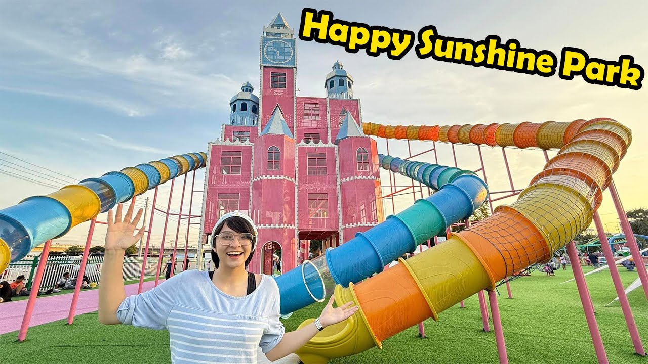 ตะลุยสวนสนุกเปิดใหม่ Happy Sunshine Park