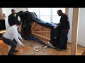 Delivery of a new Steinway  D piano from Artist Pianos in Albany New York. January 20, 2018
