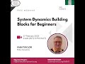 System Dynamics Building Blocks for Beginners