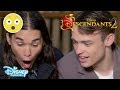Descendants 2 | Spider Challenge ft. Thomas Doherty & Booboo Stewart 🕷 | Disney Channel UK