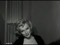 Footage of Marilyn Monroe in NYC 1956 - "I'm Going To Retire To Brooklyn" Radio  Interview 1955