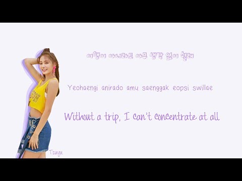 Download TWICE - CHILLAX Lyrics (Han|Rom|Eng) Color Coded free