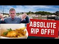 Reviewing Rick Stein's EXPENSIVE FISH AND CHIPS in PADSTOW - ABSOLUTE RIP OFF!