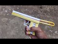 Cara membuat pistol kertas, pistol origami