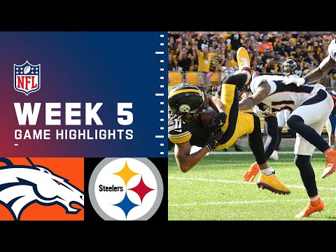 Broncos vs. Steelers Week 5 Highlights NFL 2021