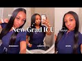 3 12 hour shifts in the ICU | New grad nurse vlog  🩺