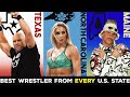 The Best Pro Wrestler From EVERY U.S. STATE