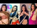 Saree navel showing videos || Tik Hot