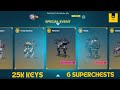 [WR] INSANE 2x SuperChest 25K Keys Black Market Opening - War Robots