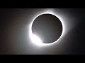 Eclipse 2017 diamond ring in 4K