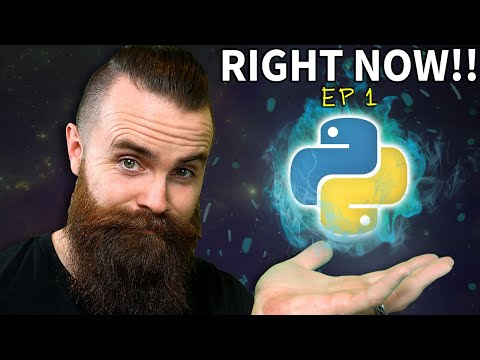 you need to learn Python RIGHT NOW EP 1