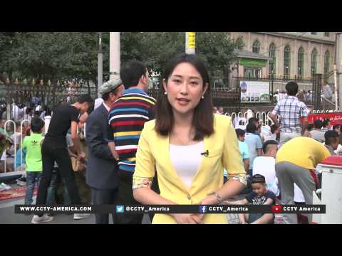 Muslims celebrate end of Ramadan in China