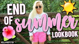 PREPPY END OF SUMMER LOOKBOOK 2017 || Kellyprepster