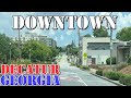 Decatur - Georgia - 4K Downtown Drive