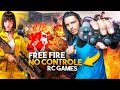 JOGANDO FREEFIRE COM CONTROLE DE PS3