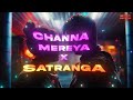 Satranga x Channa Mereya (Full Version) | Abstract Cartoons | Arijit Singh | Insta Viral