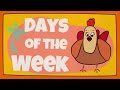 Days of the Week Song | The Singing Walrus
