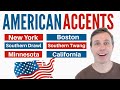 How to Speak with Different American Accents 🇺🇸